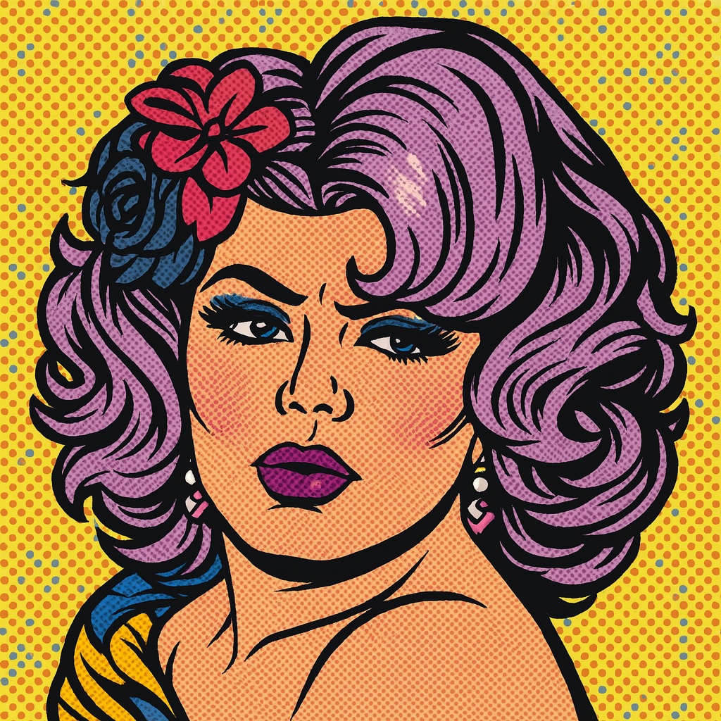 Daphne Dragee auf der Bühne